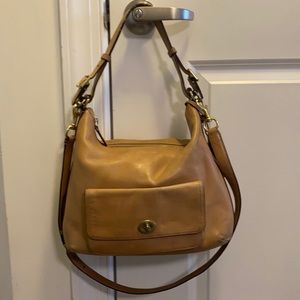Coach leather handbag